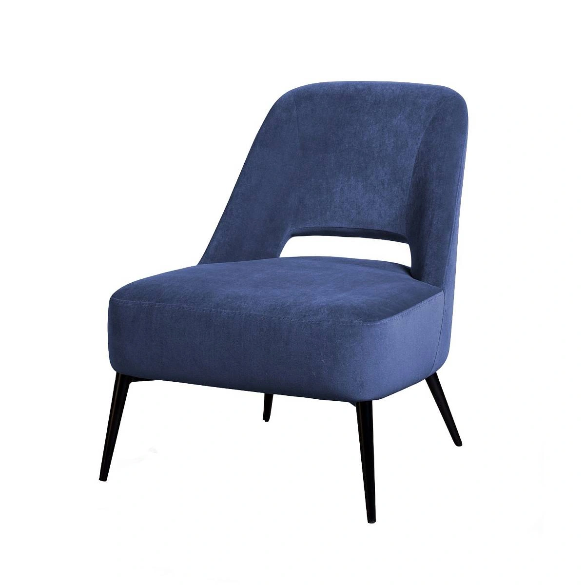 Кресло Dante, бархат синий 29 изображение Кресло Dante, бархат синий 29 фото