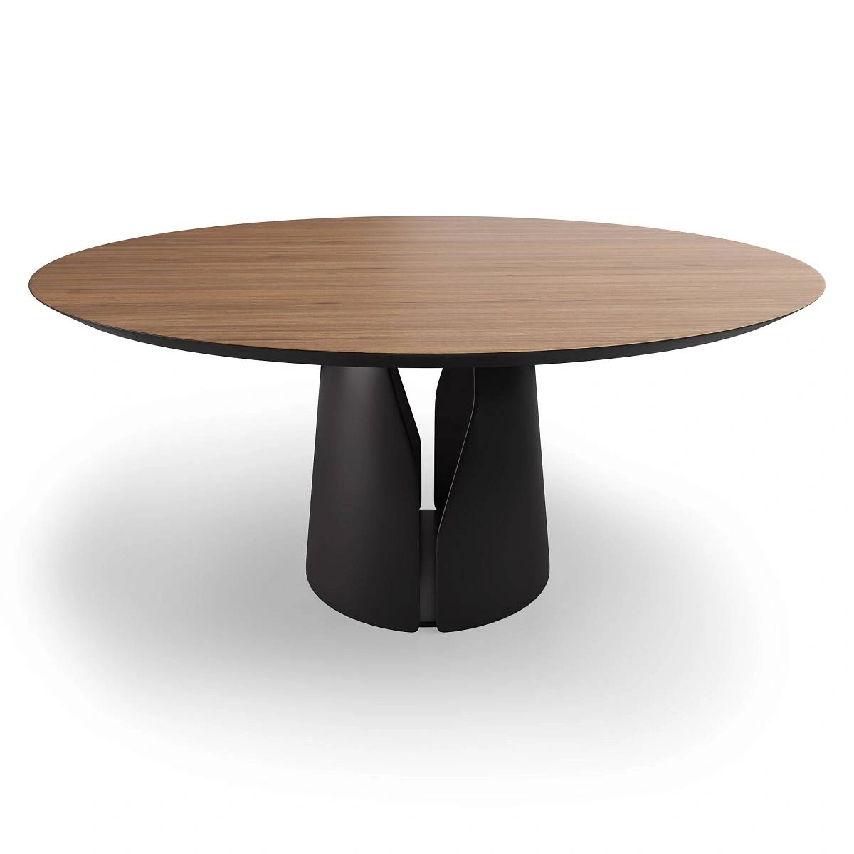 Стол круглый GIO 140, шпон изображение Стол круглый GIO 140, шпон фото