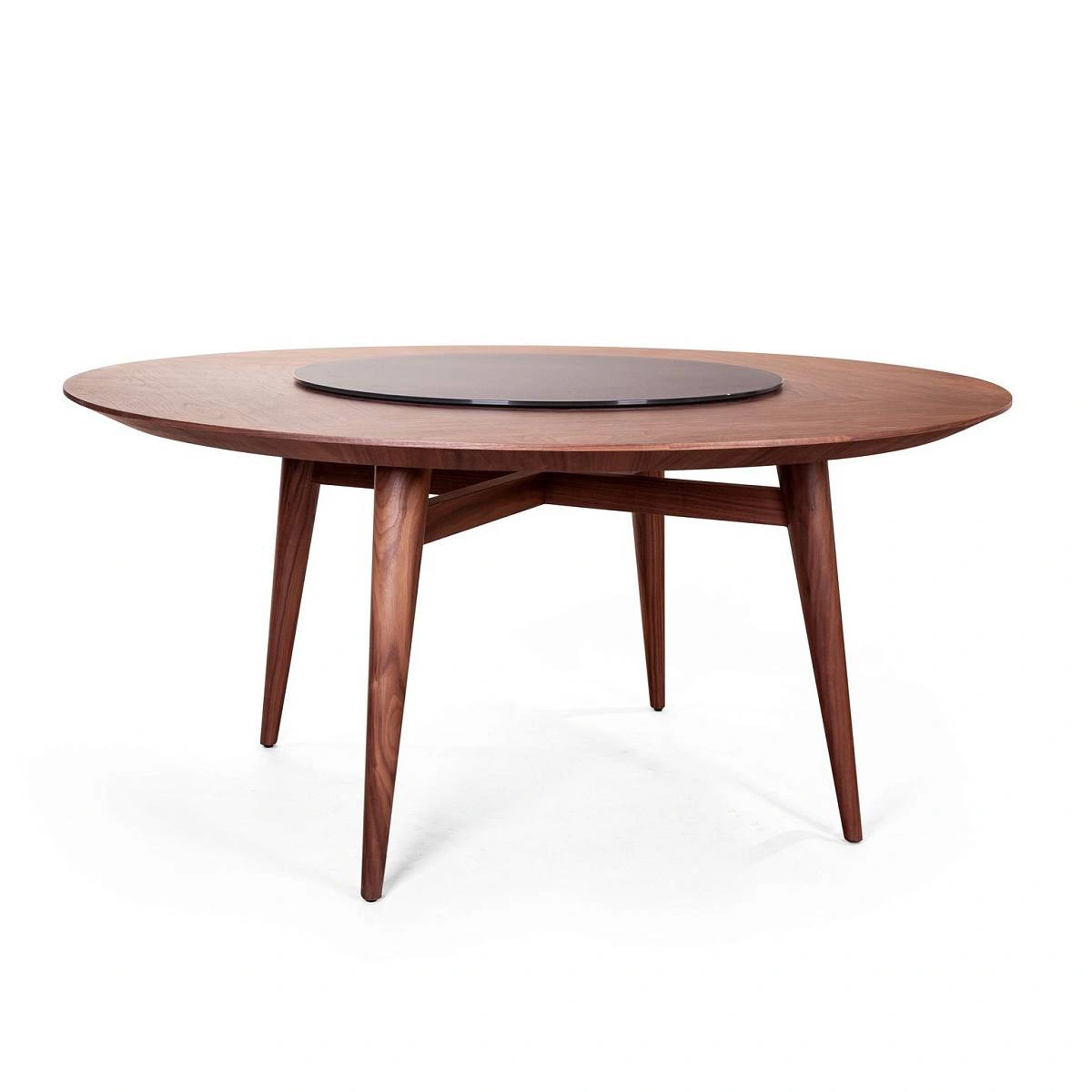 Стол Wilson 160 орех + 4 стула Woddy фото