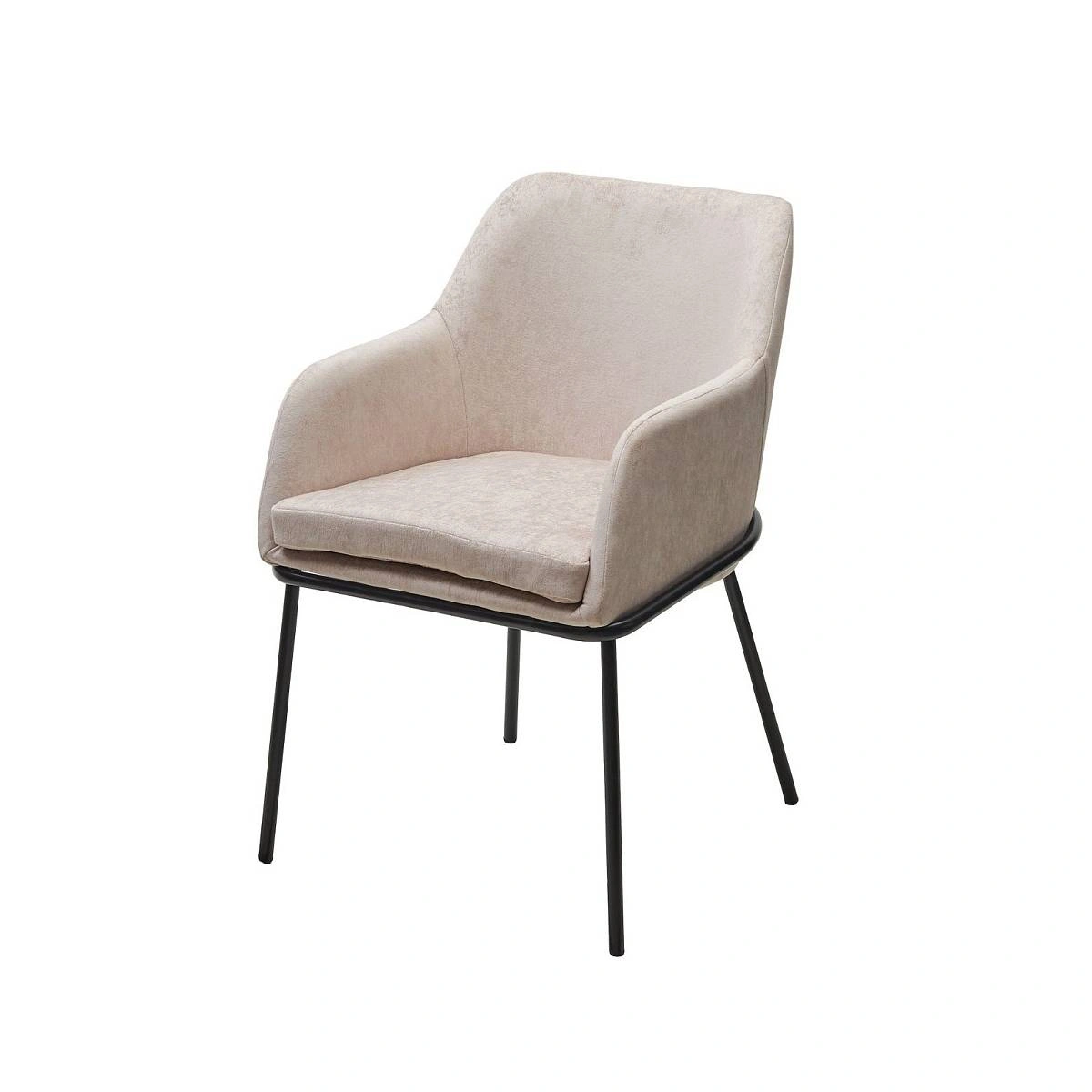 Стул Lancaster, велюр тауп изображение Стул Lancaster, велюр тауп фото