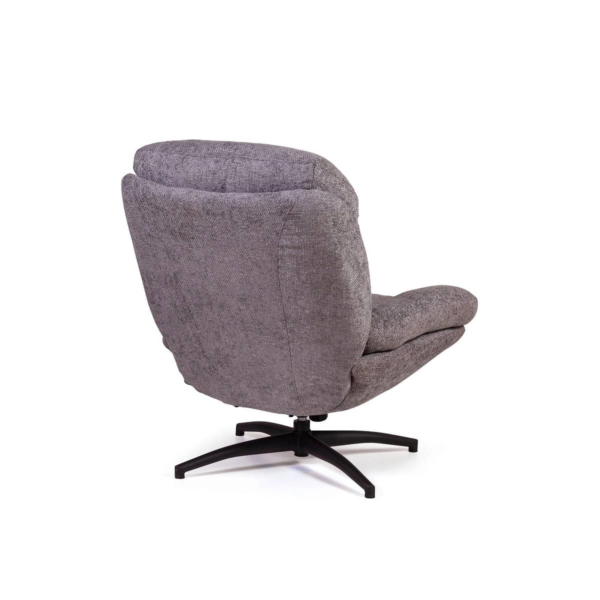 Кресло качалка с оттоманкой Magnus, серый изображение Кресло качалка с оттоманкой Magnus, серый фото