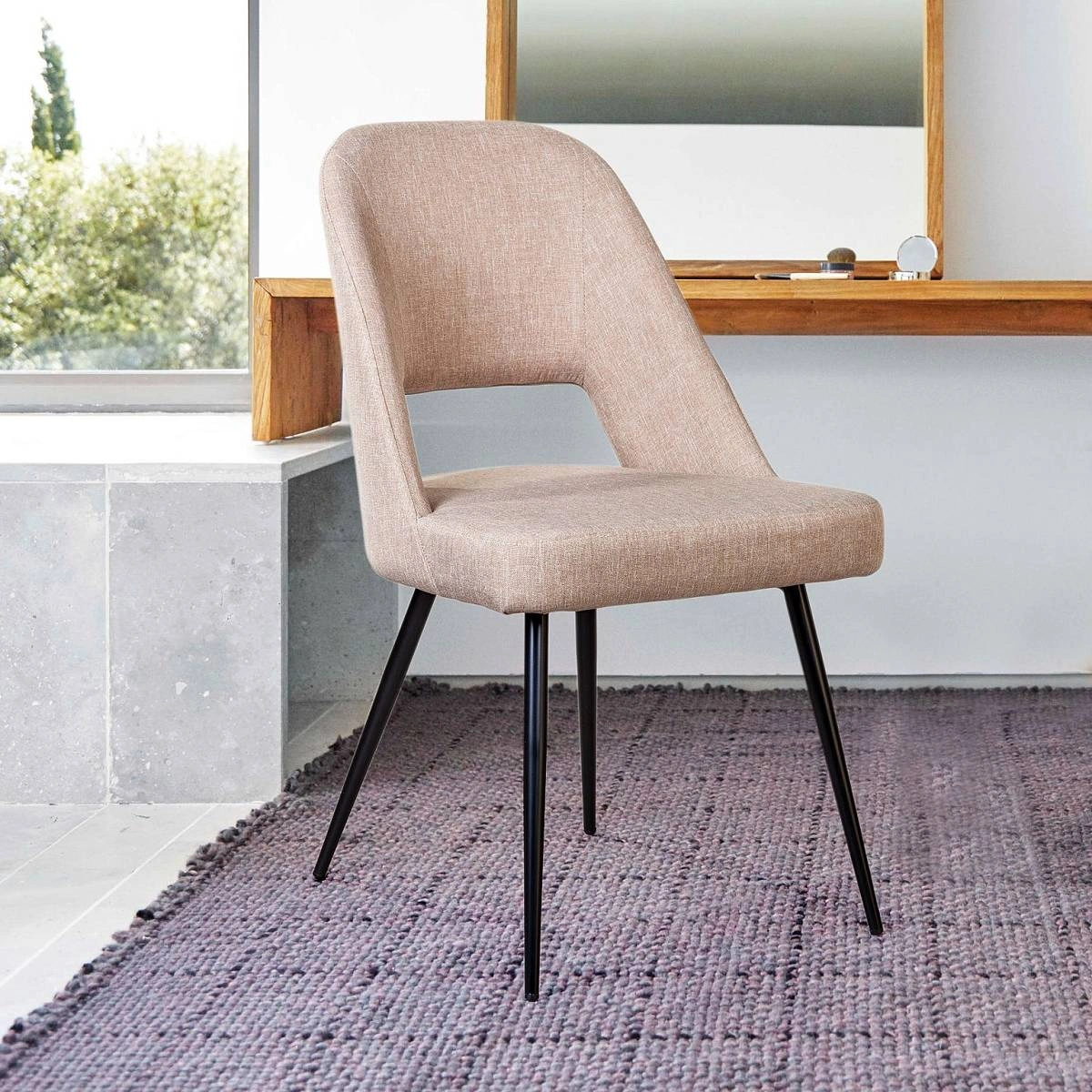 Стул Dante, рогожка бежевый изображение Стул Dante, рогожка бежевый фото