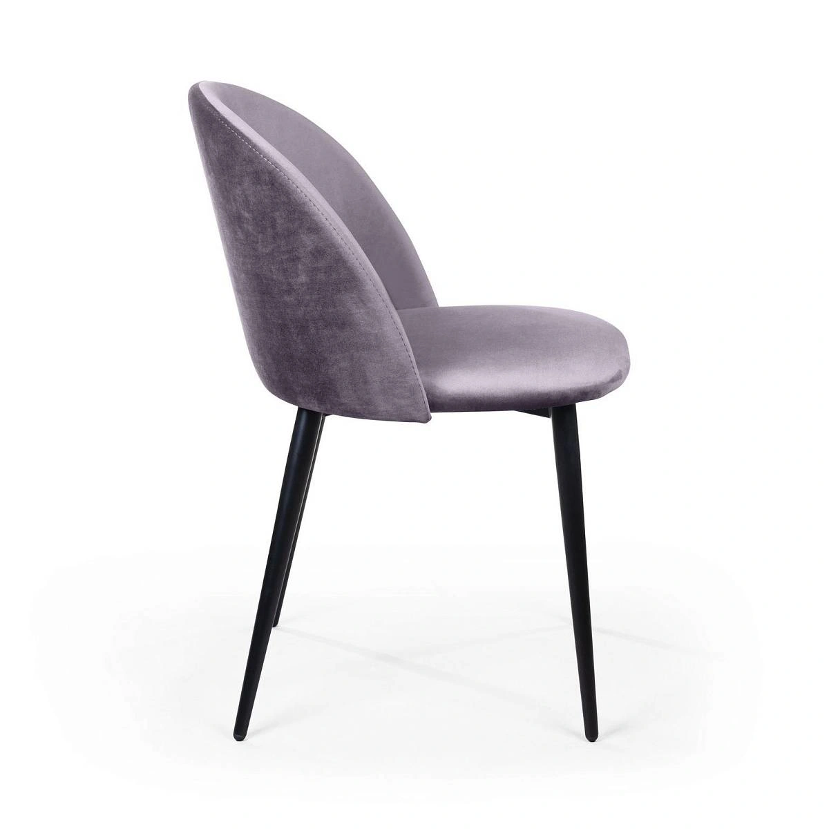 Стул Thomas, бархат светло-серый 26 изображение Стул Thomas, бархат светло-серый 26 фото