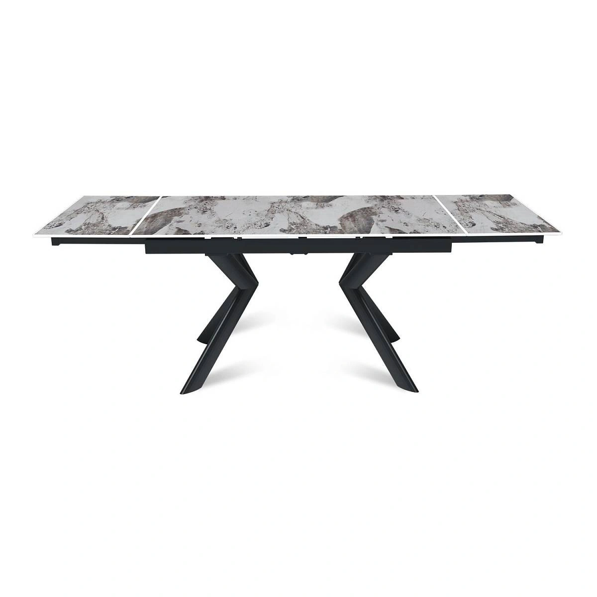 Стол раскладной Bridge (140+40+40), керамика глянцевая Pandora изображение Стол раскладной Bridge (140+40+40), керамика глянцевая Pandora фото