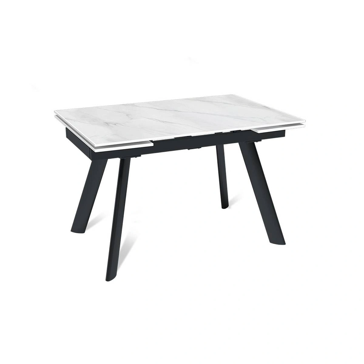 Стол раскладной Stone (120+30+30), керамика матовая Snow Mountain Stone изображение Стол раскладной Stone (120+30+30), керамика матовая Snow Mountain Stone фото