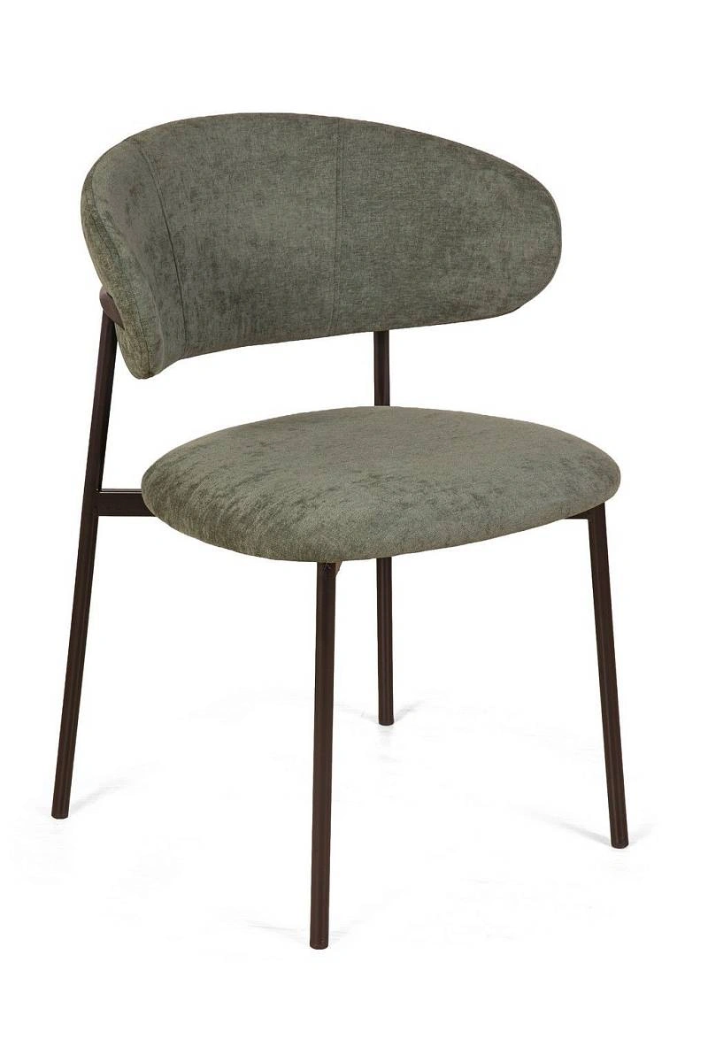 Стул Adele, комплект (2 шт), шенилл Puffy green фото