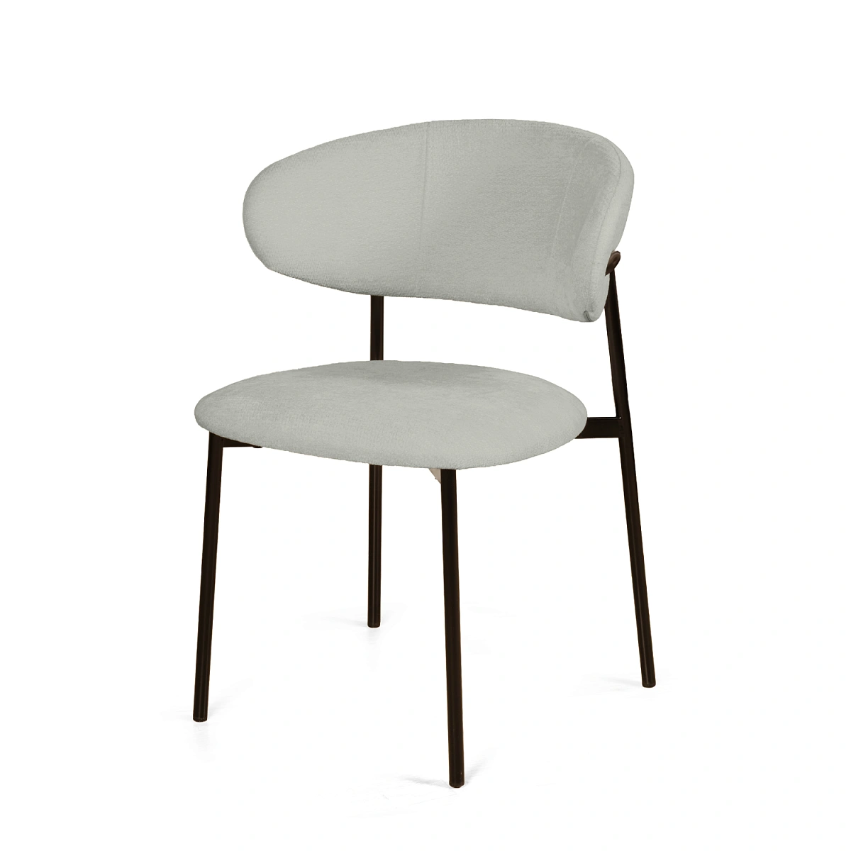 Стул Адель, комплект (2 шт), шенилл Reef silver фото