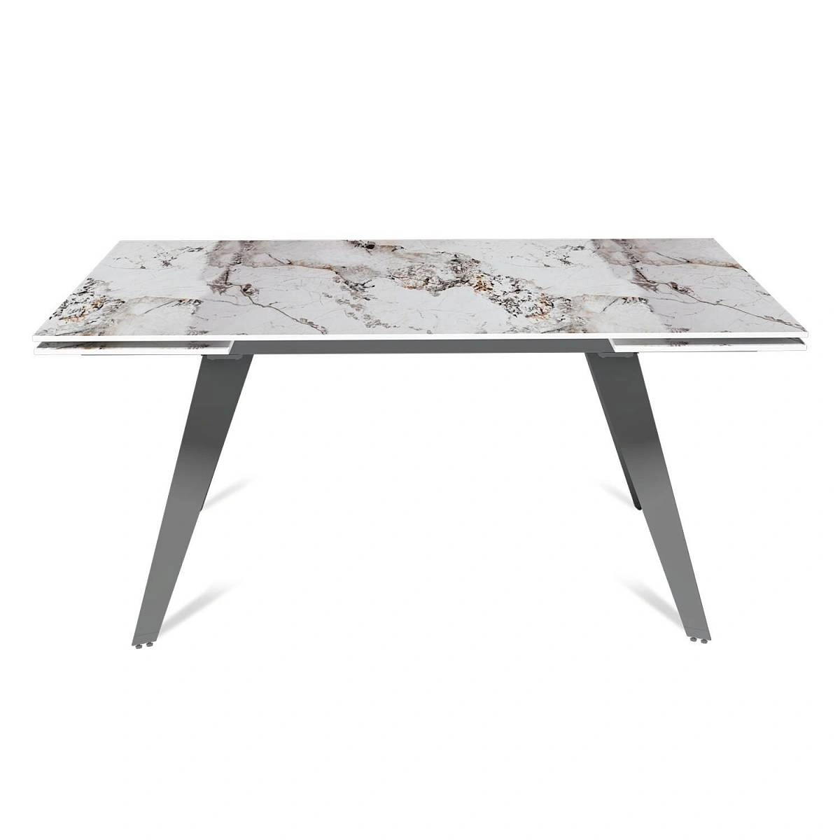 Стол раскладной Rhein (160+40+40), керамика глянцевая Top Pandora изображение Стол раскладной Rhein (160+40+40), керамика глянцевая Top Pandora фото