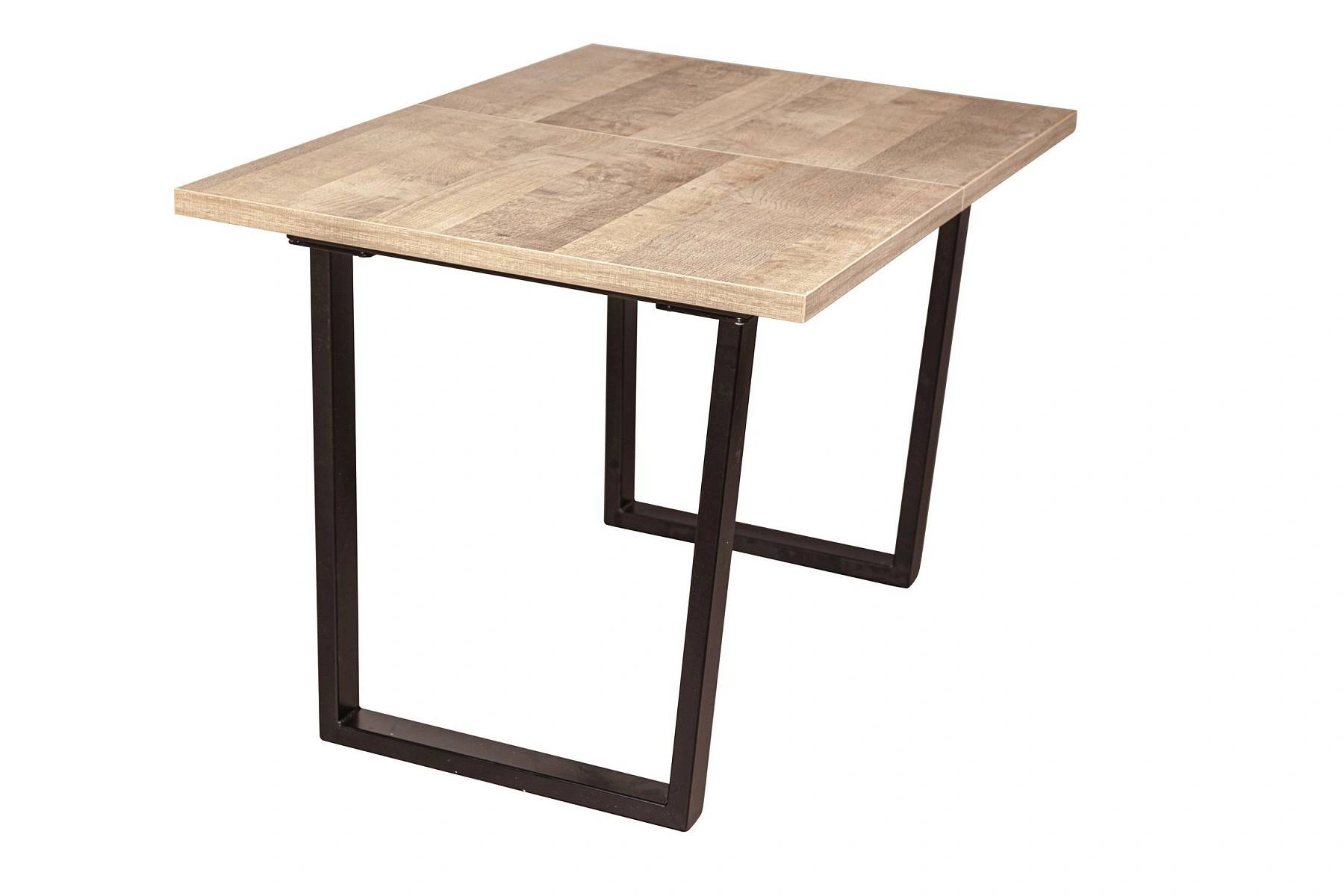 Стол Jack раздвижной (120+40) дуб эндгрейн изображение Стол Jack раздвижной (120+40) дуб эндгрейн фото