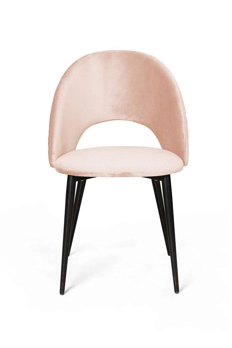 Стул Max ромб, бархат светло-бежевый 2 изображение Стул Max ромб, бархат светло-бежевый 2 фото