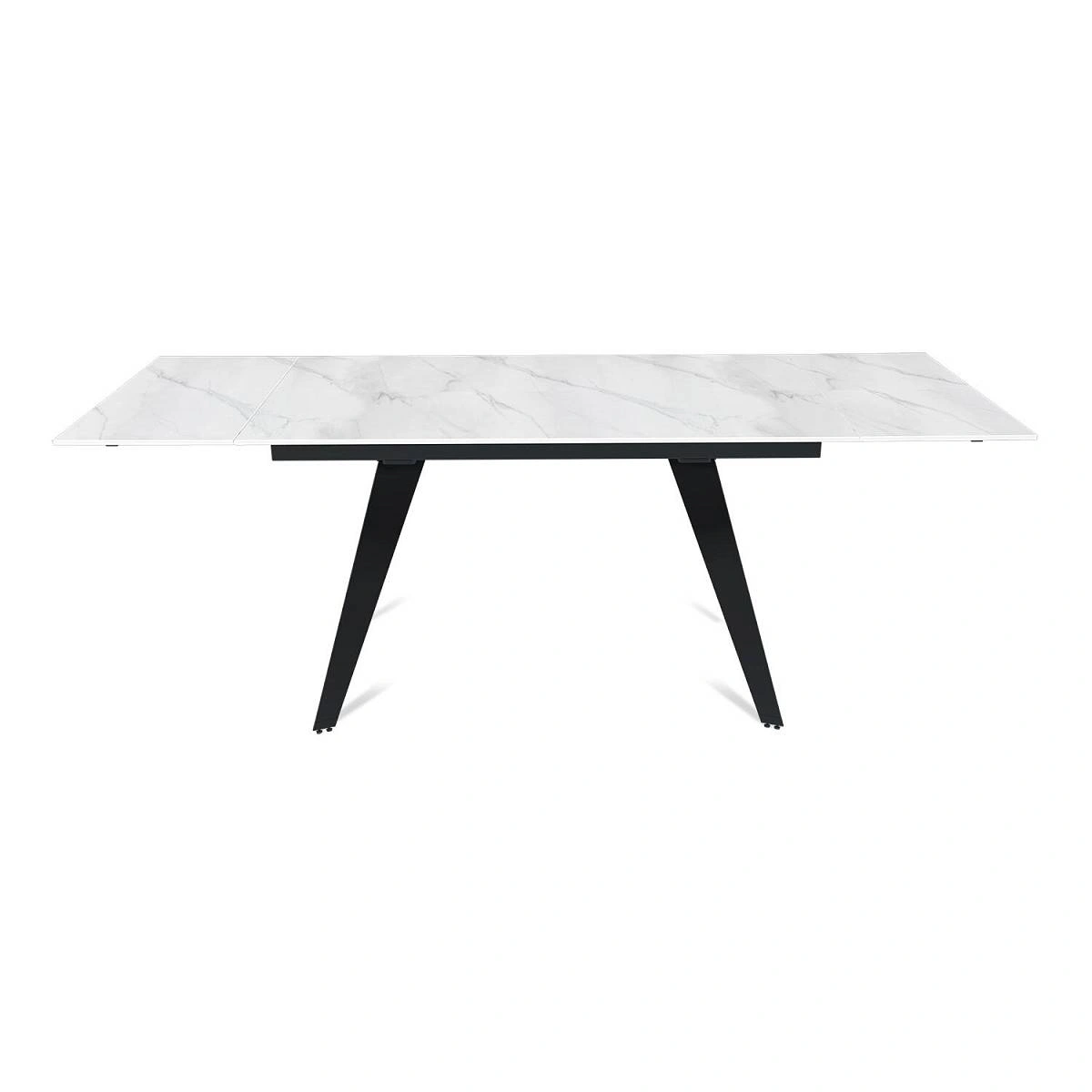 Стол раскладной Rhein (140+40+40), керамика матовая Snow Mountain Stone изображение Стол раскладной Rhein (140+40+40), керамика матовая Snow Mountain Stone фото