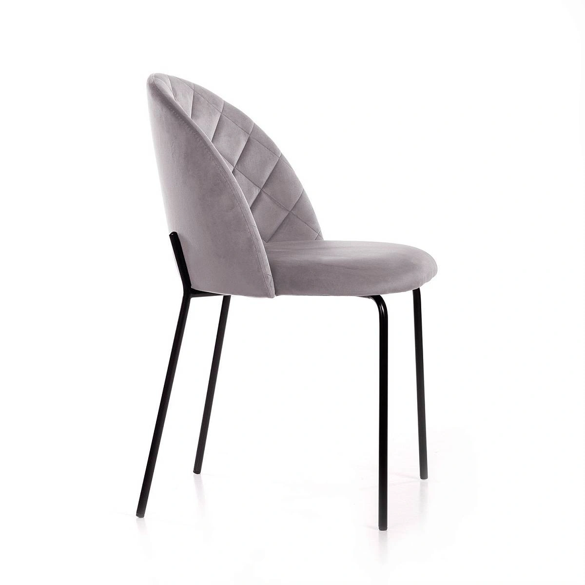 Стул Nord, бархат светло-серый 26 фото