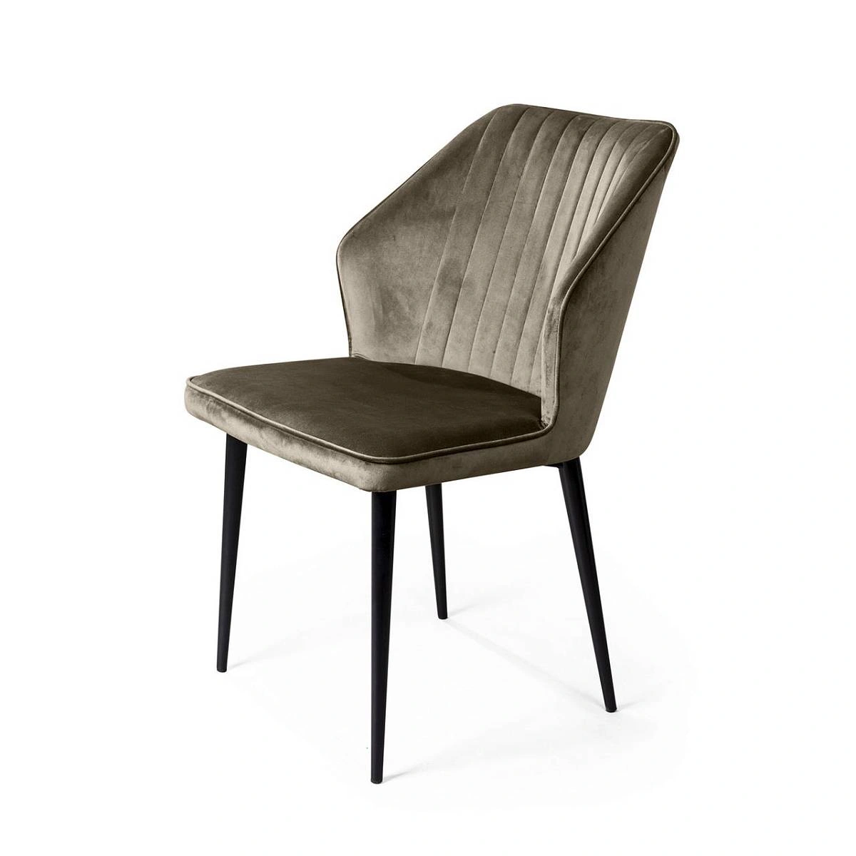 Стул Berg, бархат коричневый 12 изображение Стул Berg, бархат коричневый 12 фото