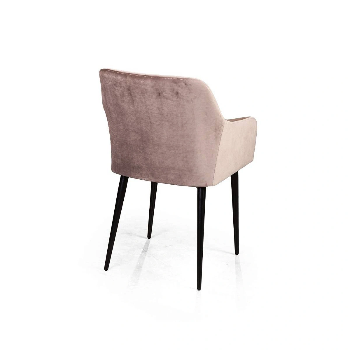 Стул с подлокотниками Robert, бархат бежевый 5 изображение Стул с подлокотниками Robert, бархат бежевый 5 фото