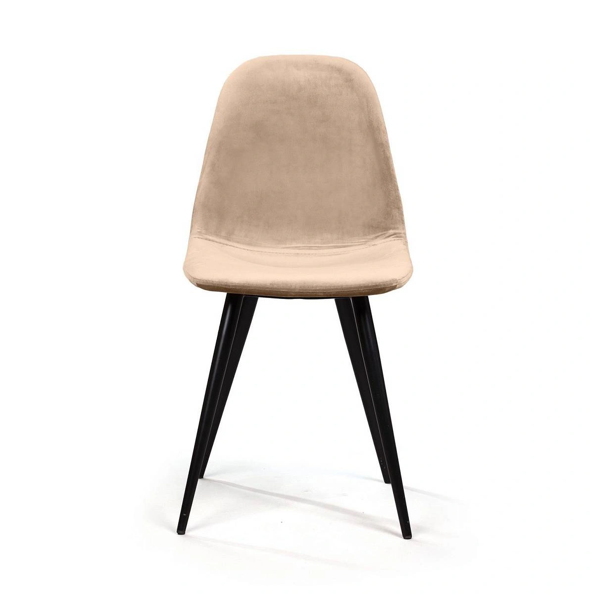 Стул TED, бархат бежевый 5 изображение Стул TED, бархат бежевый 5 фото