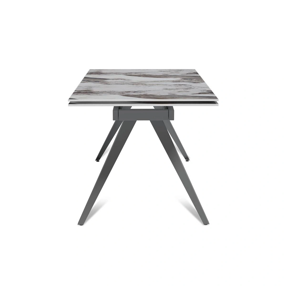 Стол раскладной Asti (140+40+40), керамика глянцевая Pandora изображение Стол раскладной Asti (140+40+40), керамика глянцевая Pandora фото