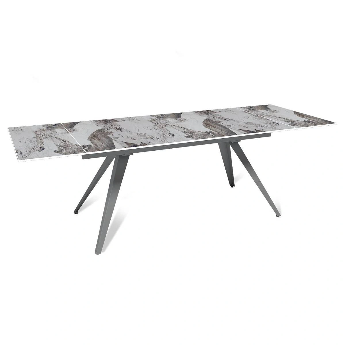 Стол раскладной Asti (160+40+40), керамика глянцевая Pandora изображение Стол раскладной Asti (160+40+40), керамика глянцевая Pandora фото