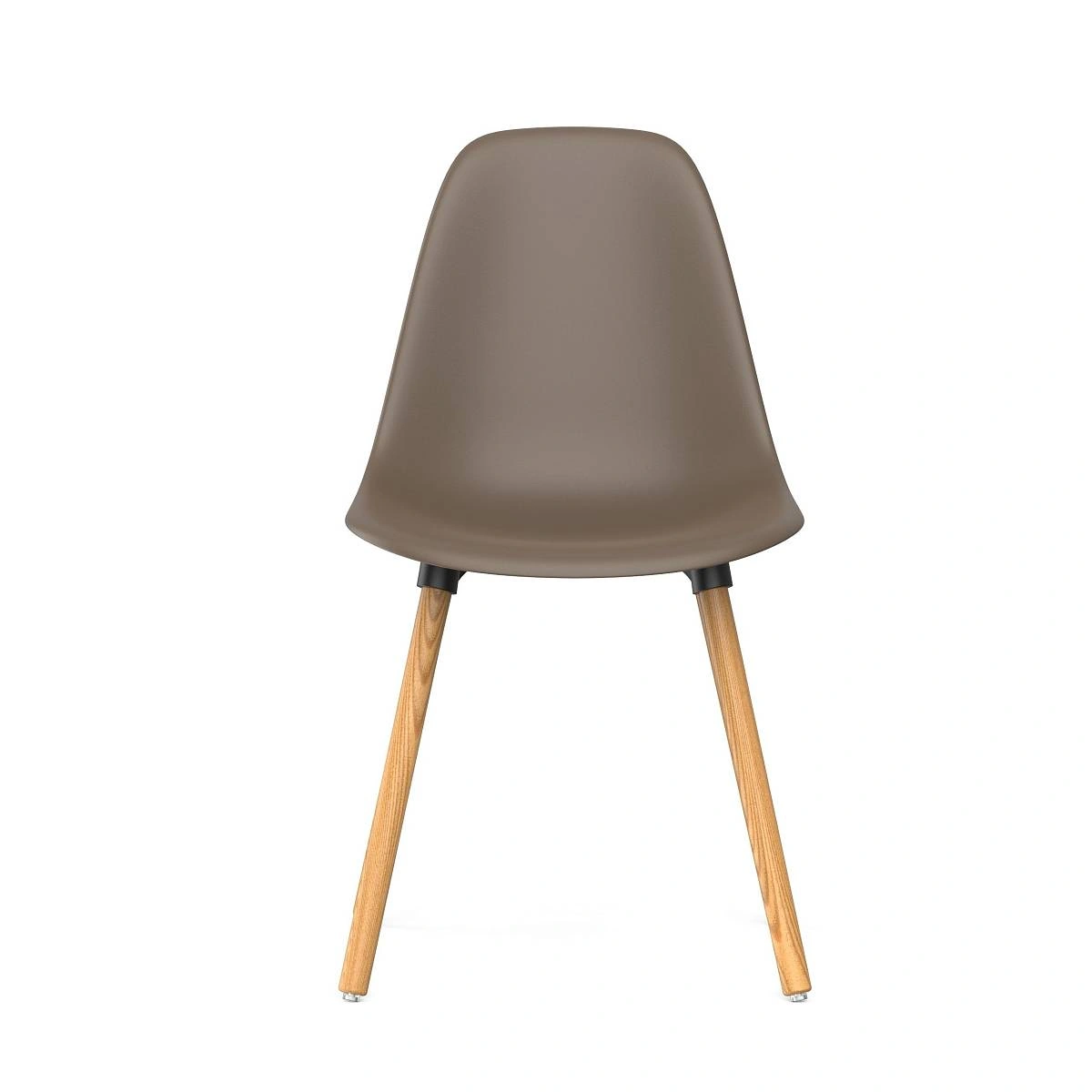 Стул Eames, (комплект 4 шт), пластик капучино / опоры дерево изображение Стул Eames, (комплект 4 шт), пластик капучино / опоры дерево фото