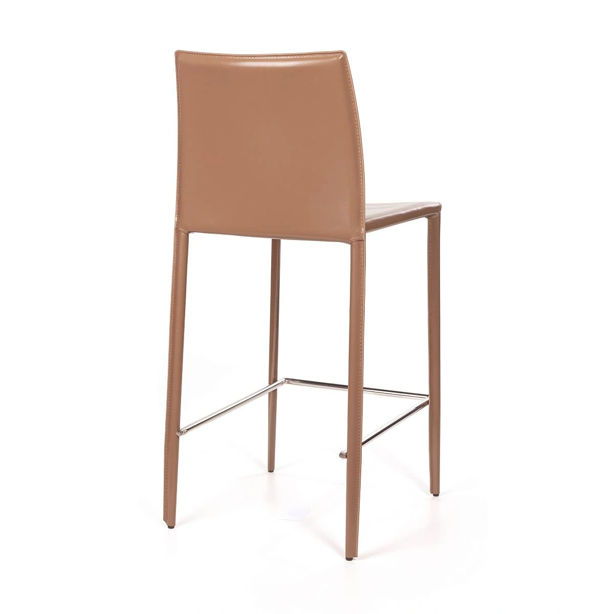 Стул полубарный Rolf, кожа капучино изображение Стул полубарный Rolf, кожа капучино фото