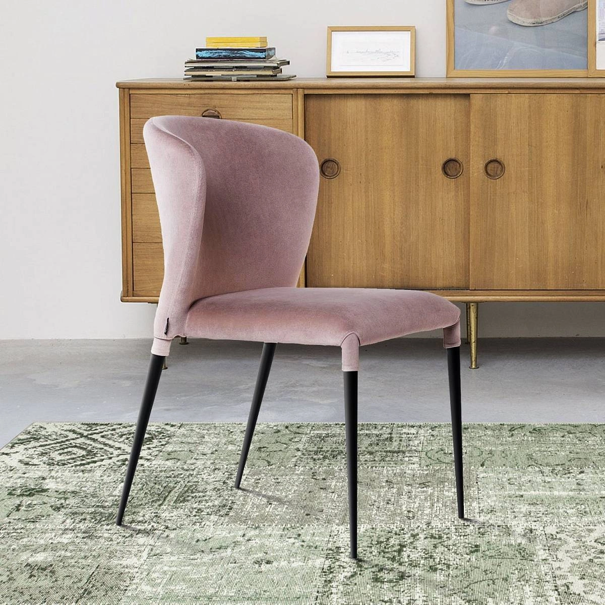 Стул Albert в шортиках, платиново-серый фото