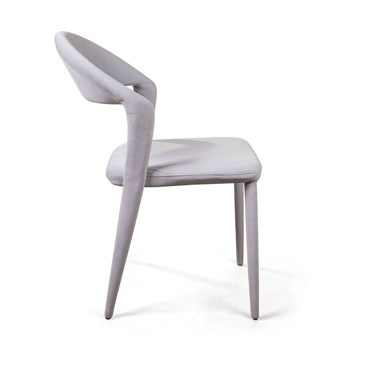 Стул Asti, бархат светло-серый изображение Стул Asti, бархат светло-серый фото