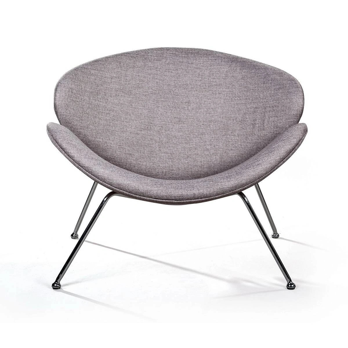 Лаунж кресло Slice, рогожка серо-бежевый изображение Лаунж кресло Slice, рогожка серо-бежевый фото