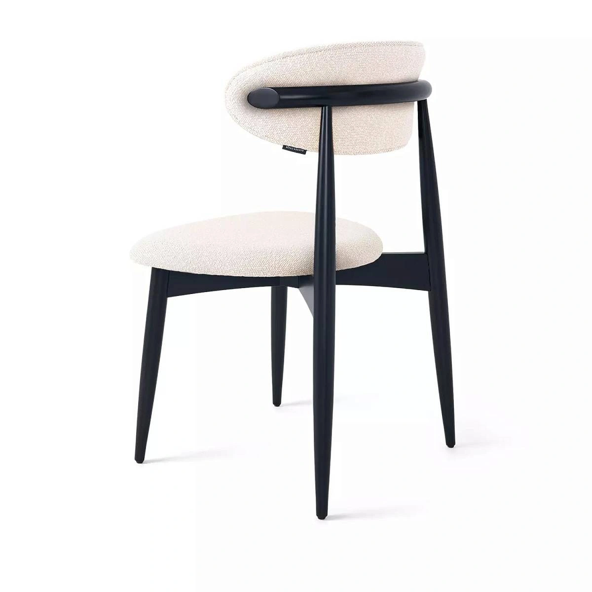 Стул Paolo, бук натуральный, ткань, белый изображение Стул Paolo, бук натуральный, ткань, белый фото