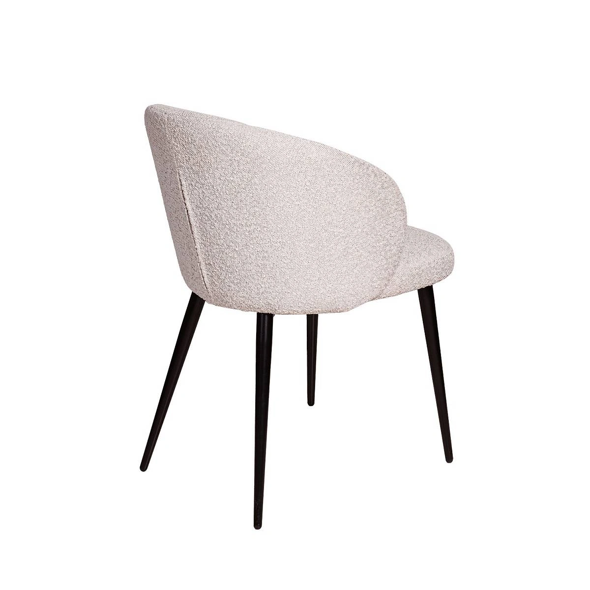 Стул Vito, комплект (4шт), букле белый / опора конус изображение Стул Vito, комплект (4шт), букле белый / опора конус фото