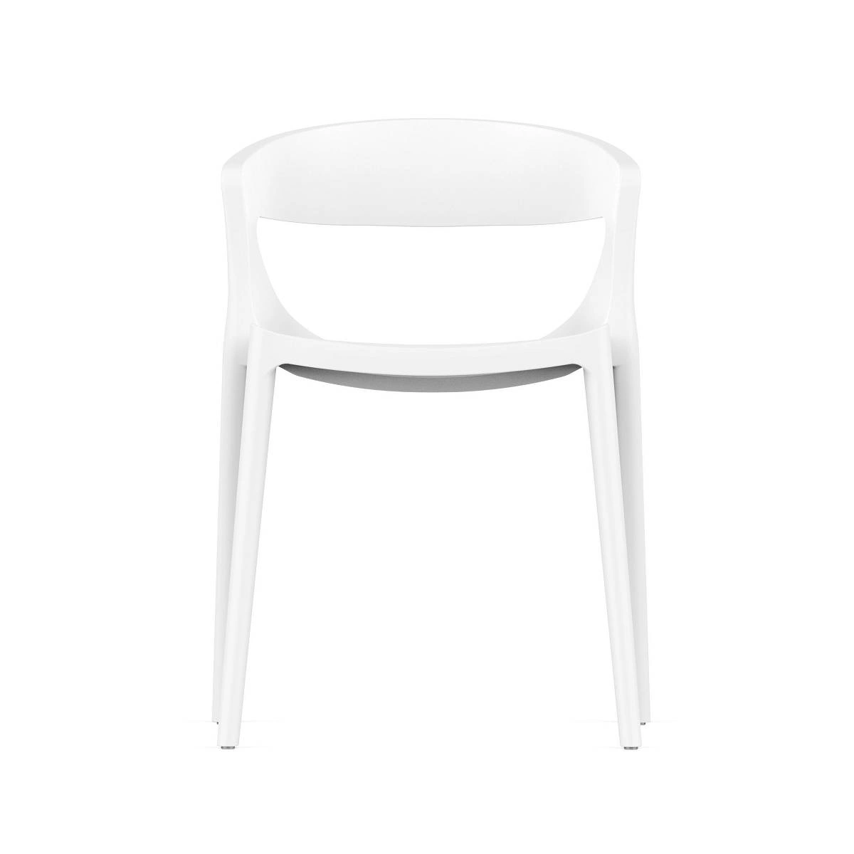 Стул LEXA, (комплект 2 шт), пластик белый изображение Стул LEXA, (комплект 2 шт), пластик белый фото