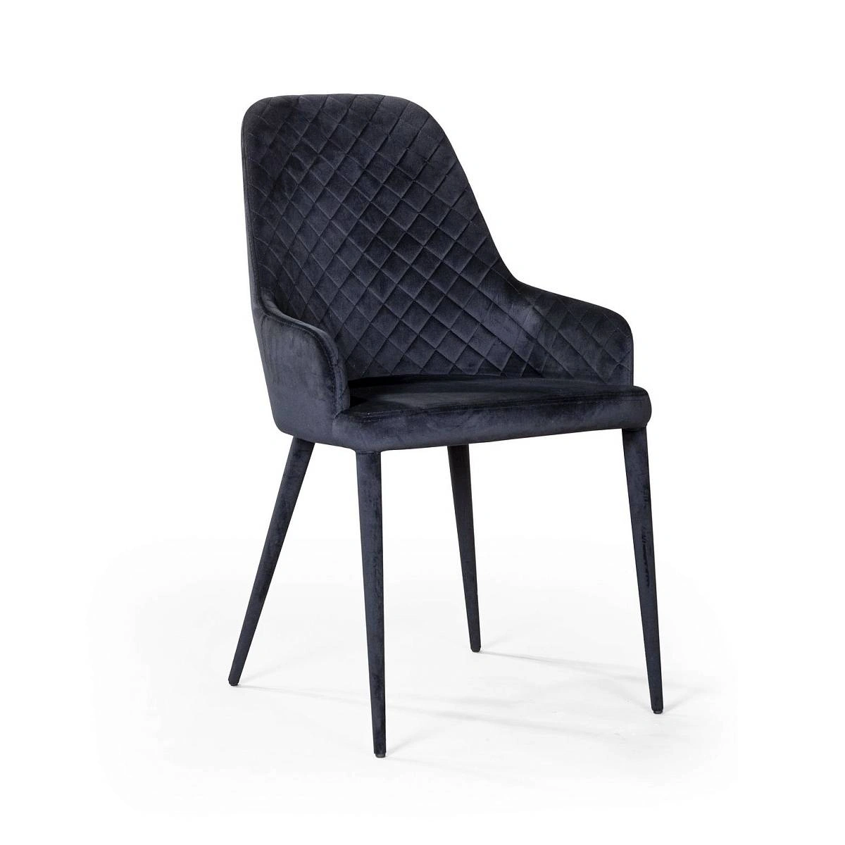 Стул Douglas, бархат чёрный изображение Стул Douglas, бархат чёрный фото