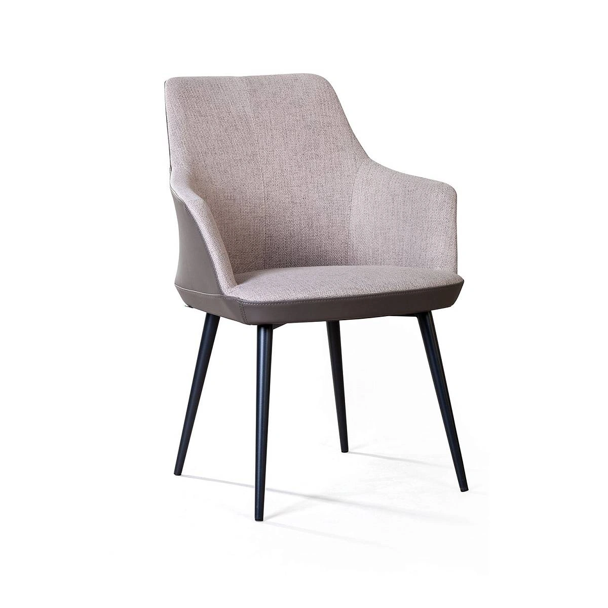 Стул с подлокотниками Frank, рогожка комби бежевый изображение Стул с подлокотниками Frank, рогожка комби бежевый фото