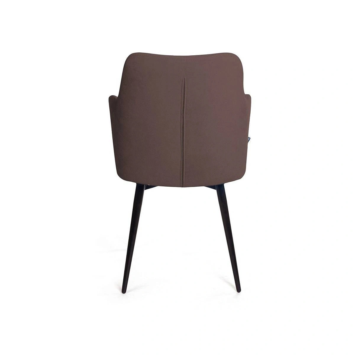 Стул поворотный на 360 градусов Hunt ромб, велюр шоколад maxx 232 / чёрный конус изображение Стул поворотный на 360 градусов Hunt ромб, велюр шоколад maxx 232 / чёрный конус фото