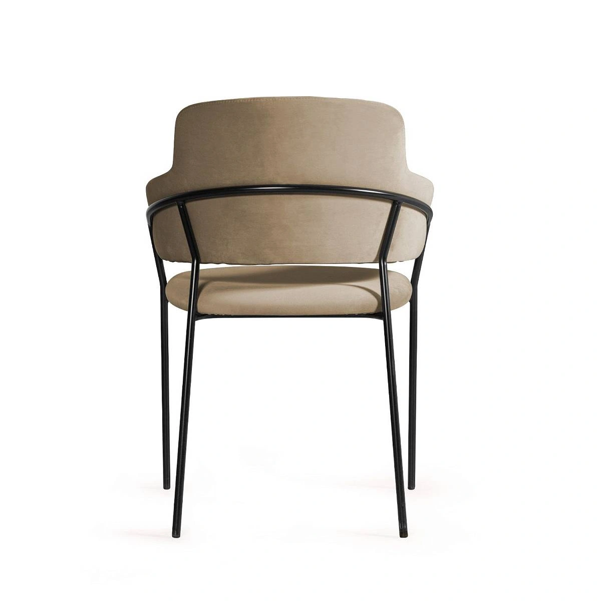 Стул Breeze, бархат бежевый 5 фото