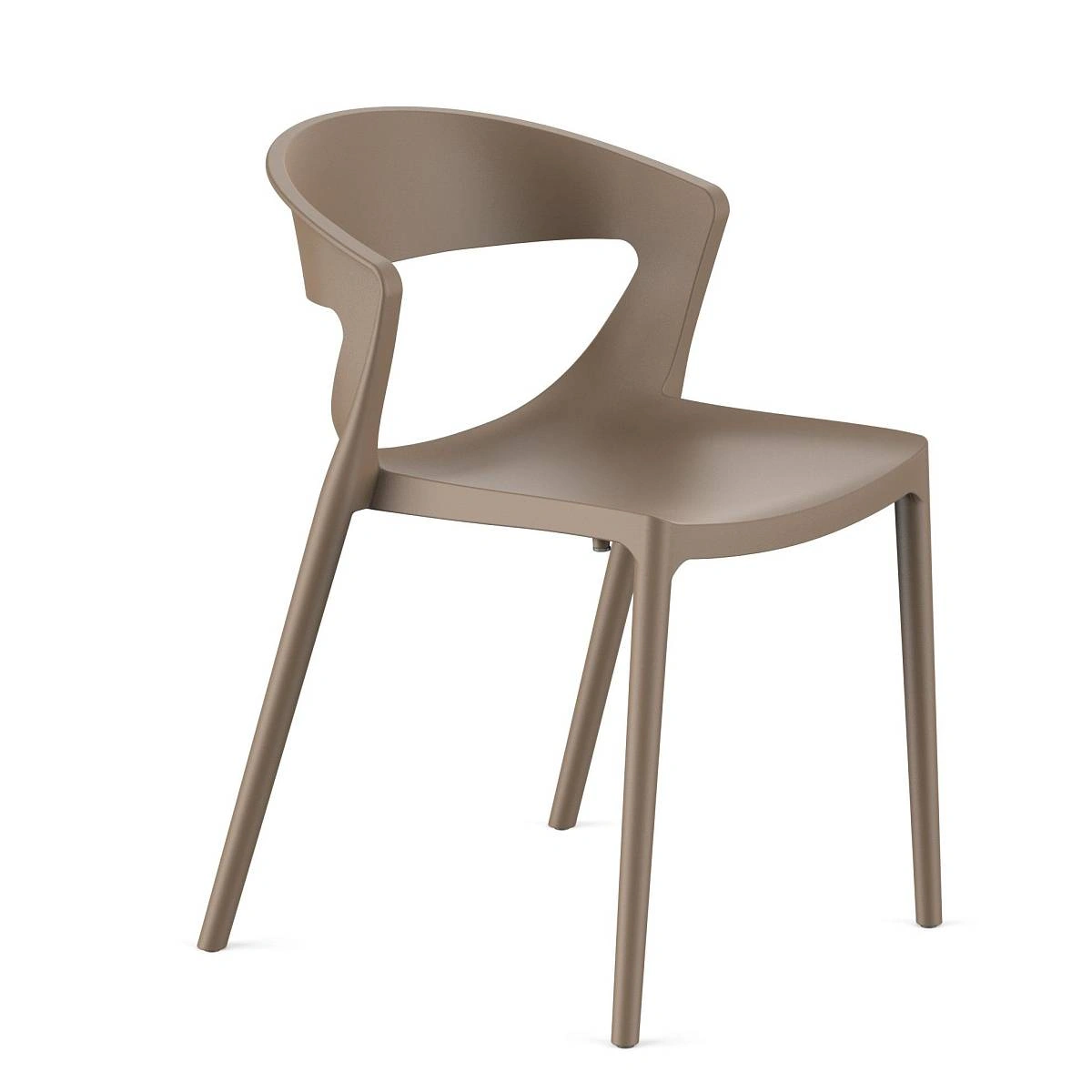 Стул LEXA, (комплект 2 шт), пластик капучино изображение Стул LEXA, (комплект 2 шт), пластик капучино фото