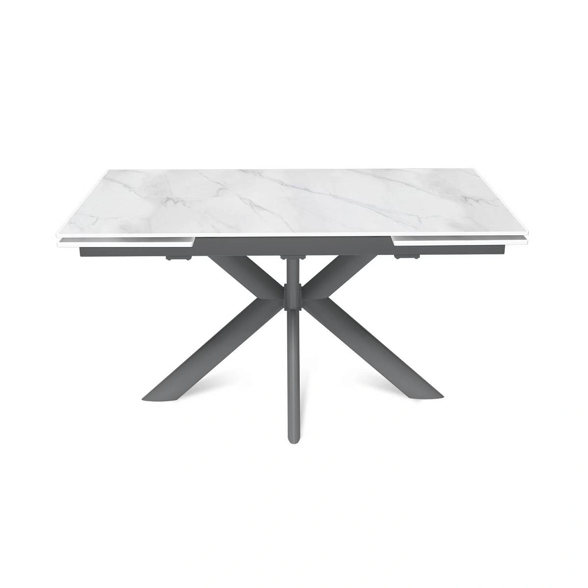 Стол раскладной Strong (140+40+40), керамика матовая Snow Mountain изображение Стол раскладной Strong (140+40+40), керамика матовая Snow Mountain фото