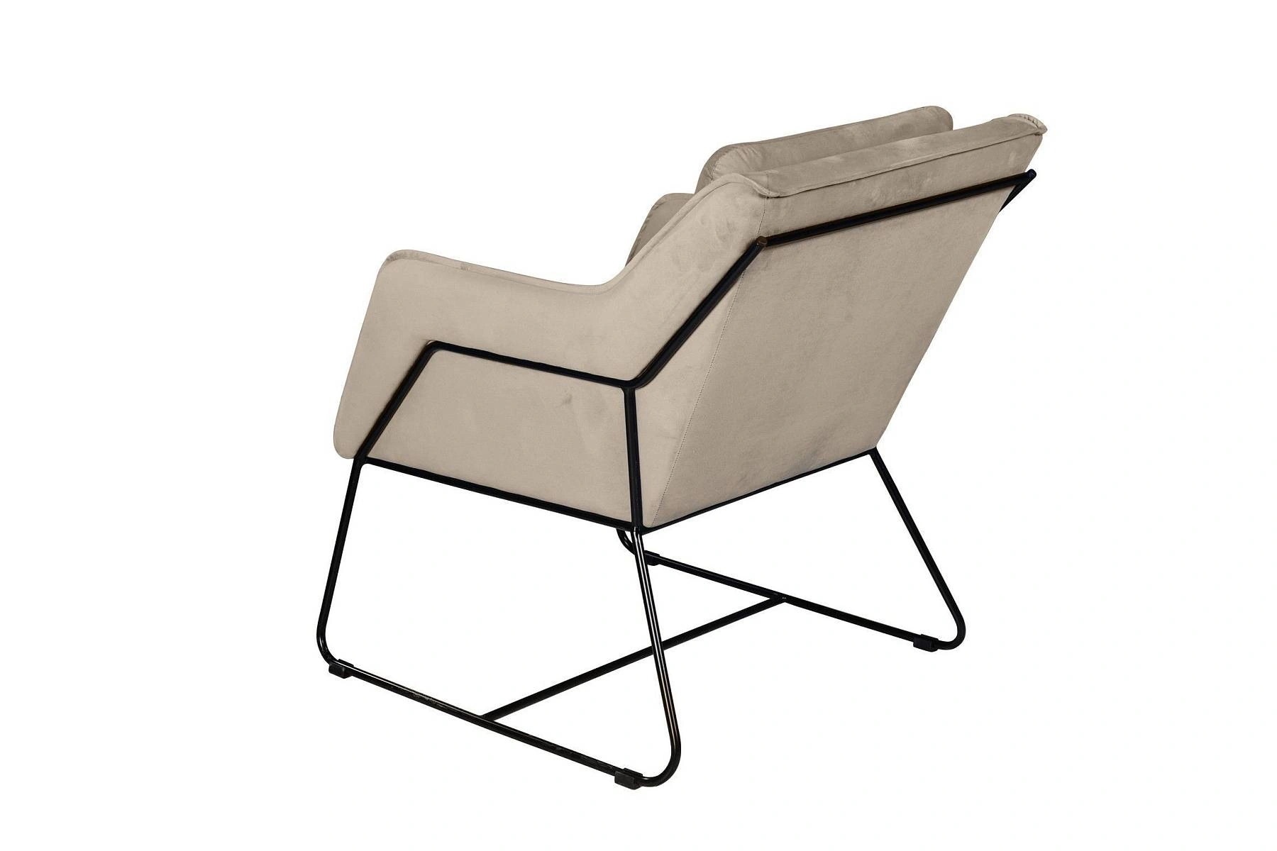 Кресло Alex, бархат пепельно-бежевый 25 изображение Кресло Alex, бархат пепельно-бежевый 25 фото