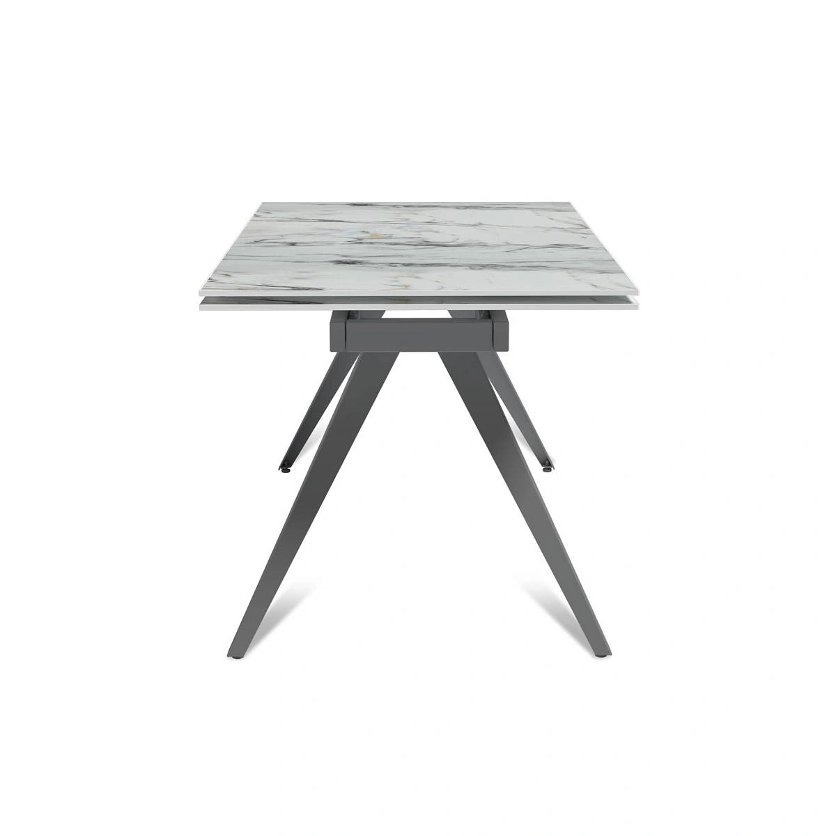 Стол раскладной Asti (140+40+40), керамика глянцевая Ice Jade изображение Стол раскладной Asti (140+40+40), керамика глянцевая Ice Jade фото