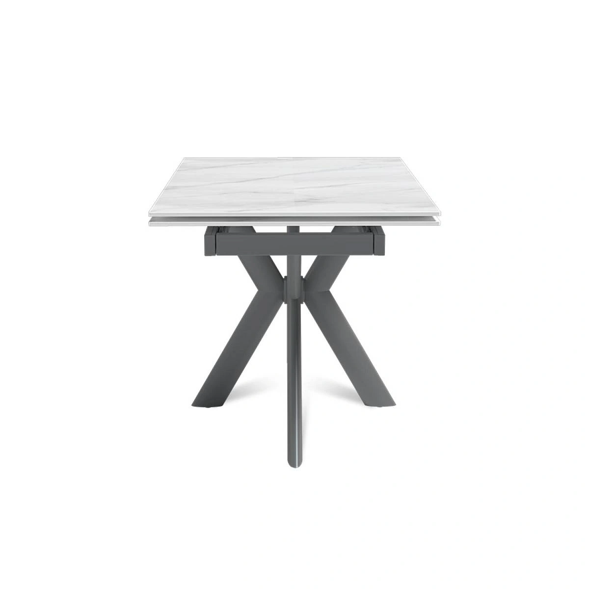 Стол раскладной Strong (120+30+30), керамика матовая Snow Mountain изображение Стол раскладной Strong (120+30+30), керамика матовая Snow Mountain фото