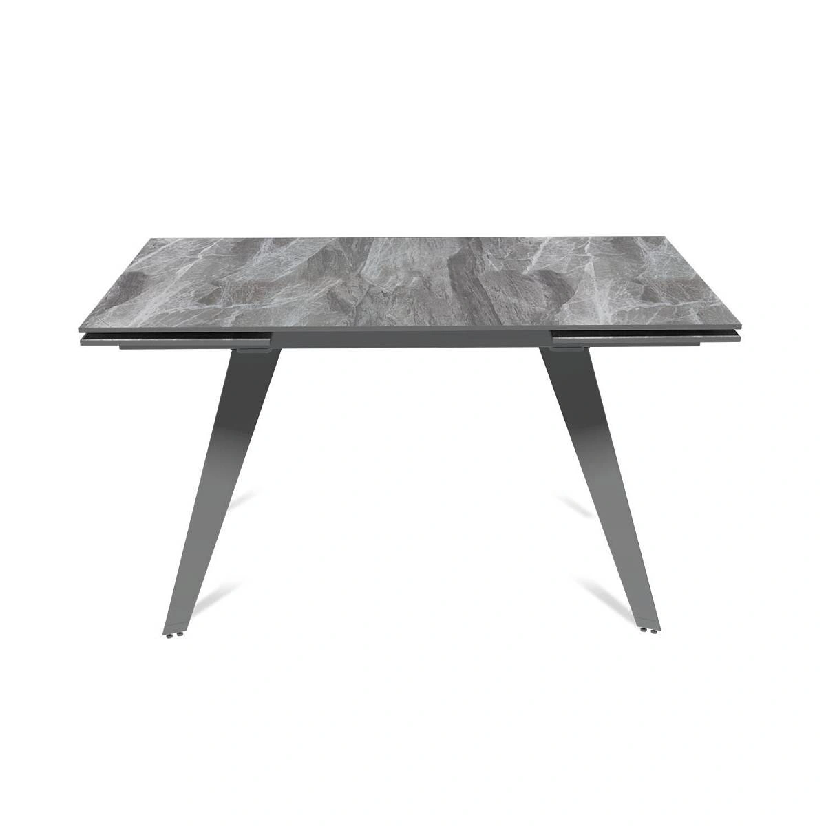 Стол раскладной Rhein (140+40+40), керамика глянцевая Italian Light Grey изображение Стол раскладной Rhein (140+40+40), керамика глянцевая Italian Light Grey фото