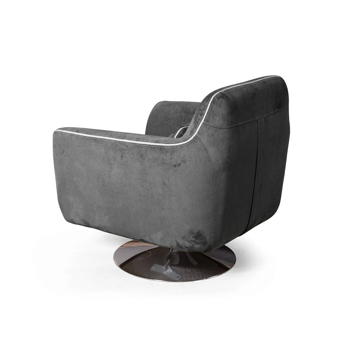 Кресло Marco, искусственная замша Breeze gray изображение Кресло Marco, искусственная замша Breeze gray фото