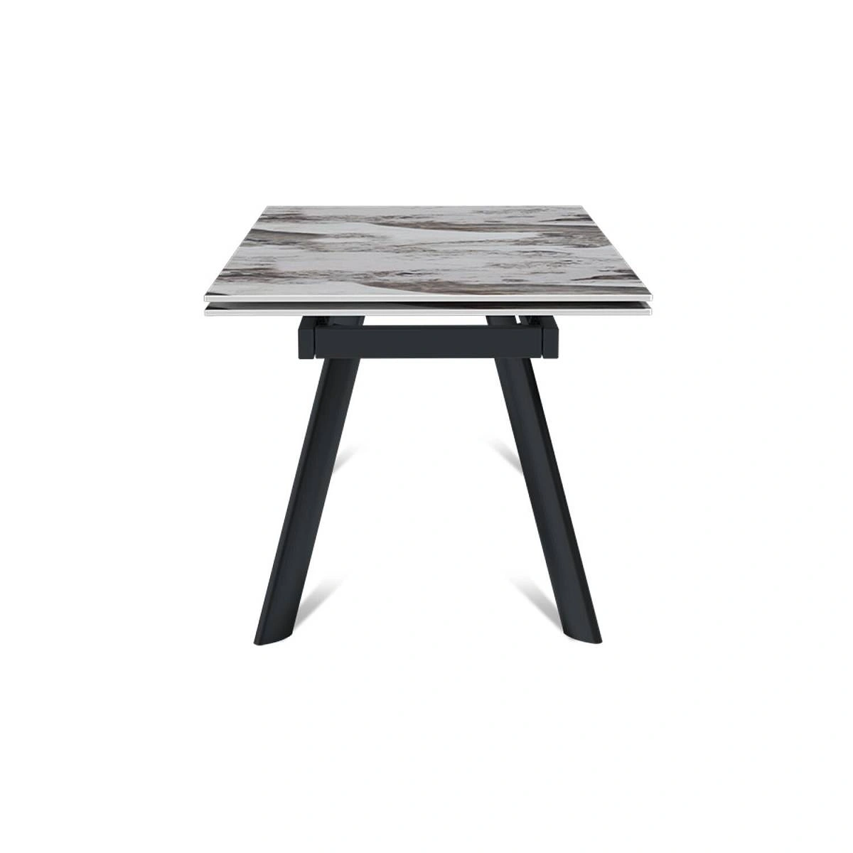 Стол раскладной Stone (140+40+40), керамика глянцевая Pandora изображение Стол раскладной Stone (140+40+40), керамика глянцевая Pandora фото