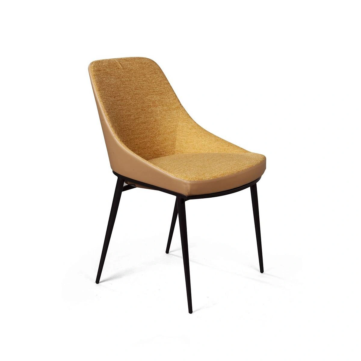 Стул Vincent, велюр комби жёлтый изображение Стул Vincent, велюр комби жёлтый фото