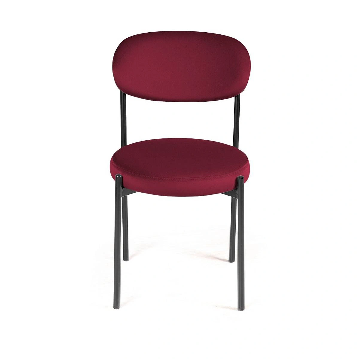 Стул Mason, комплект (4шт), бархат винно-красный 16 фото