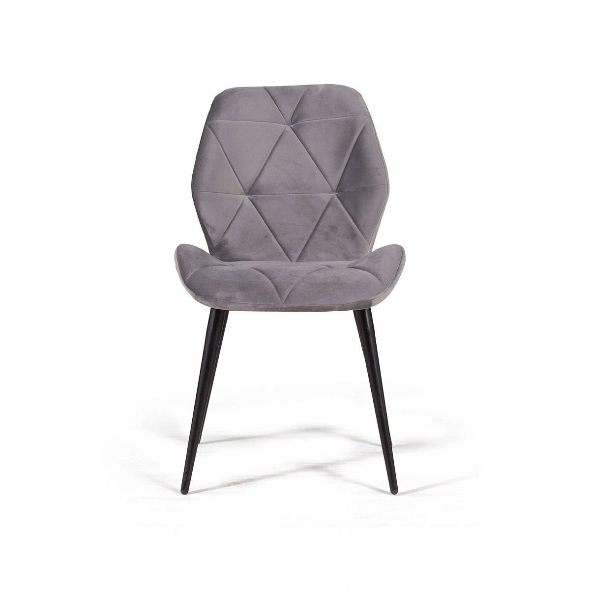 Стул Crystal, бархат светло-серый 26 изображение Стул Crystal, бархат светло-серый 26 фото