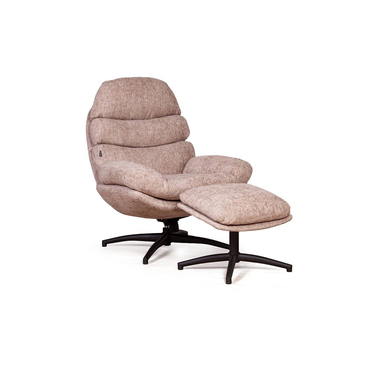 Кресло качалка с оттоманкой Sven, бежевый изображение Кресло качалка с оттоманкой Sven, бежевый фото