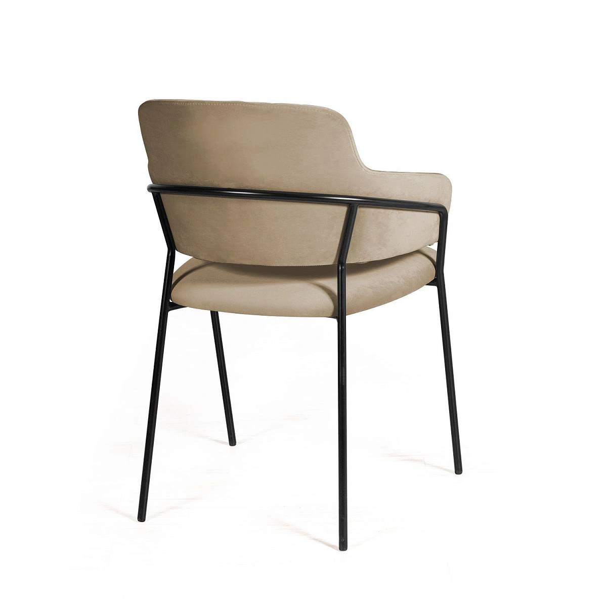 Стул Breeze, бархат бежевый 5 фото