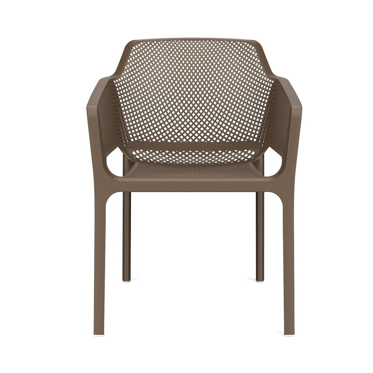 Стул Node с подлокотниками, (комплект 4 шт), пластик капучино изображение Стул Node с подлокотниками, (комплект 4 шт), пластик капучино фото