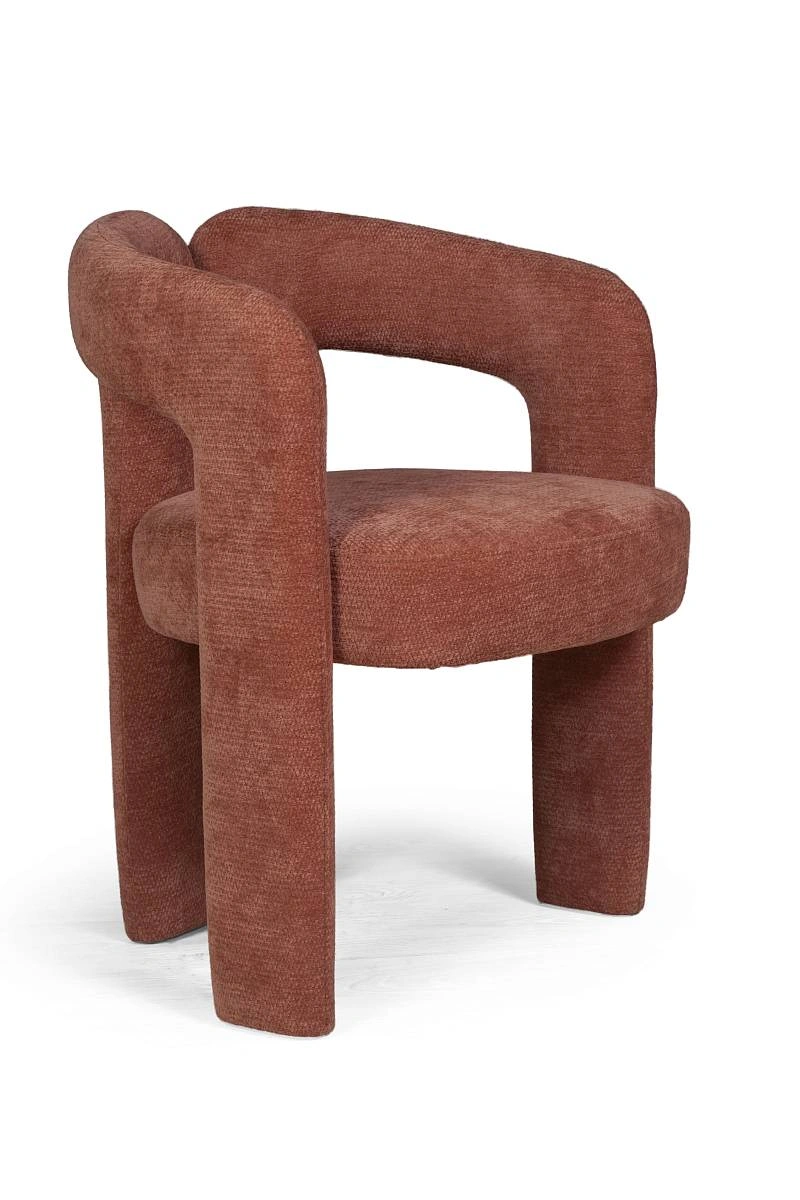 Полукресло Angie, шенилл Reef coral фото