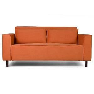 Клаб диван-кровать прямой, велюр Frost fox