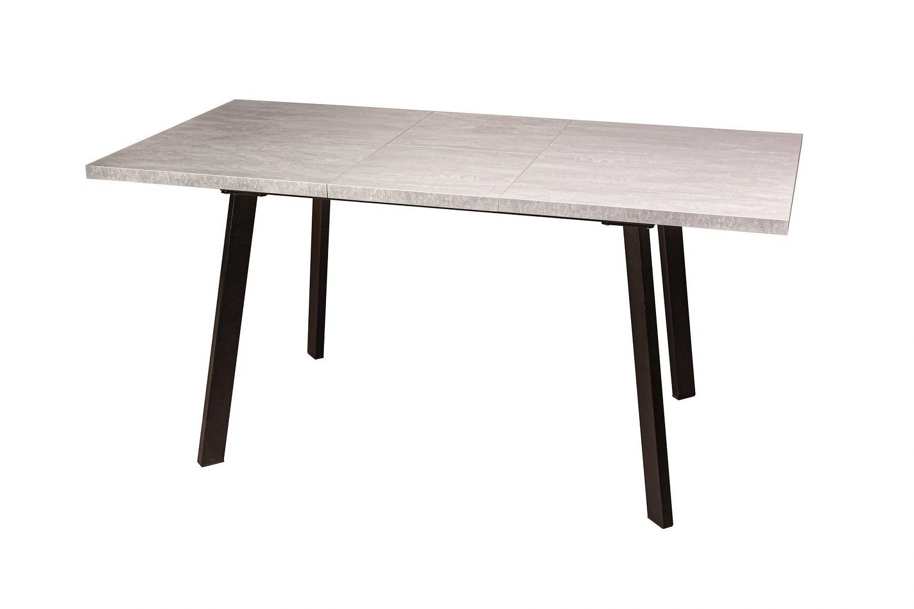 Стол TEO раскладной (120+40), цемент светлый изображение Стол TEO раскладной (120+40), цемент светлый фото